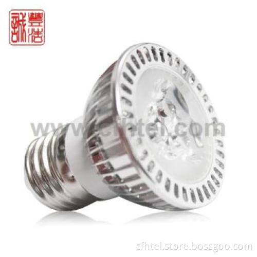 3W E27 LED Spotlight Of Fin Heatsink